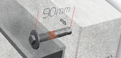 STA-EVO M12 Thin Concrete Panel Anchors