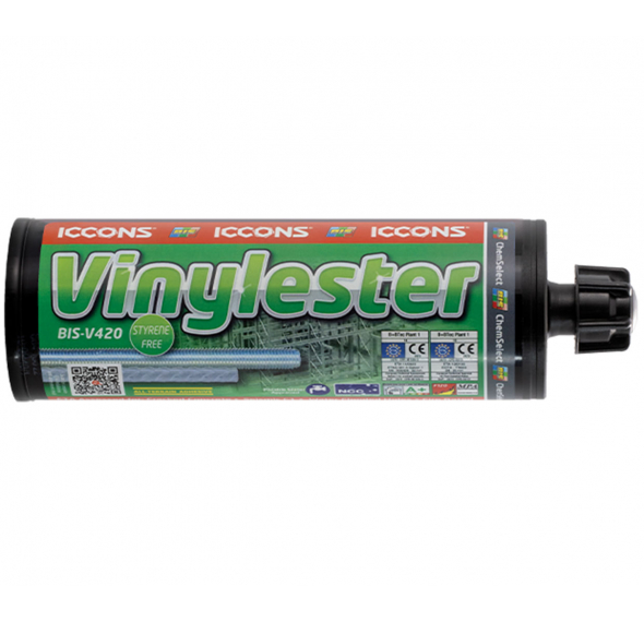 BIS-V Vinylester Injection Adhesive - with C1 Seismic Certification
